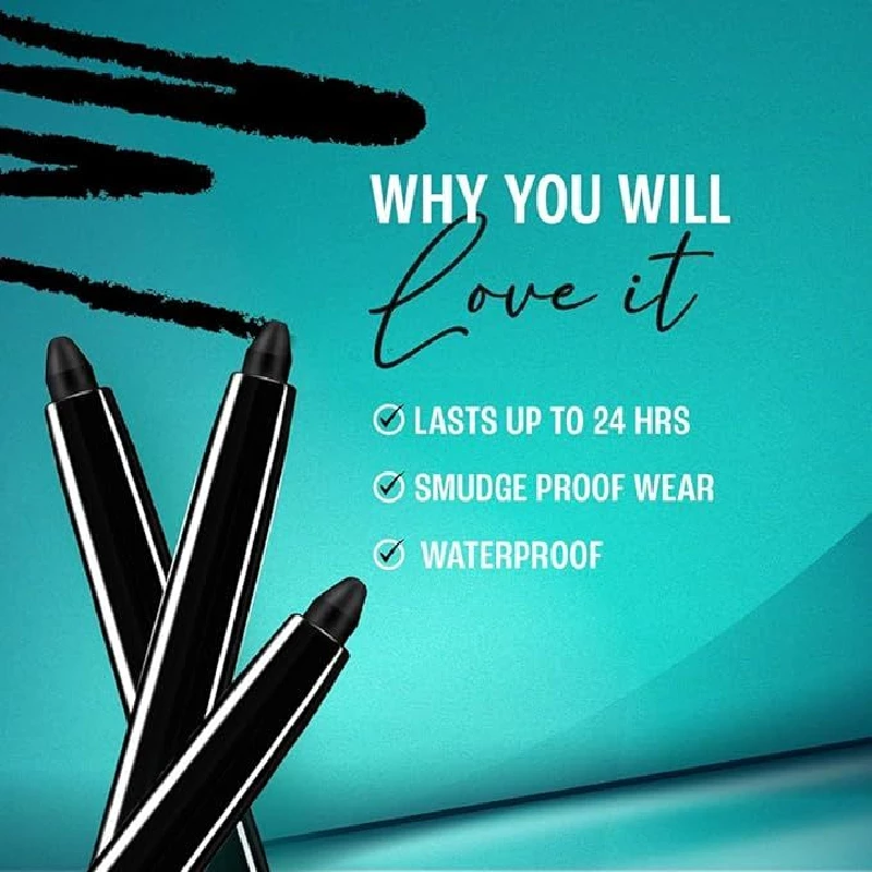 LAKMÉ Eyeconic Black Kajal, 0.35 g-5.webp